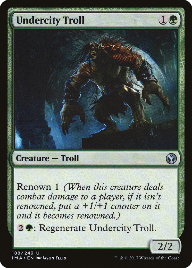 Undercity Troll (IMA-188) (Foil)