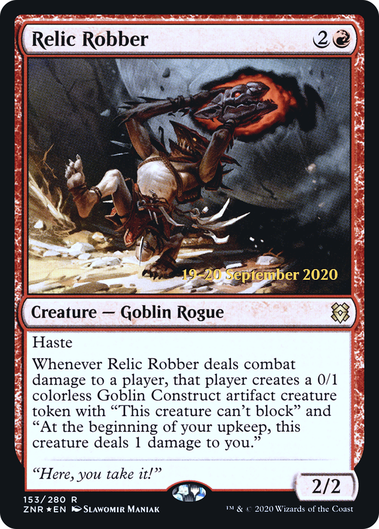 Relic Robber (PRE-153S) (Foil)