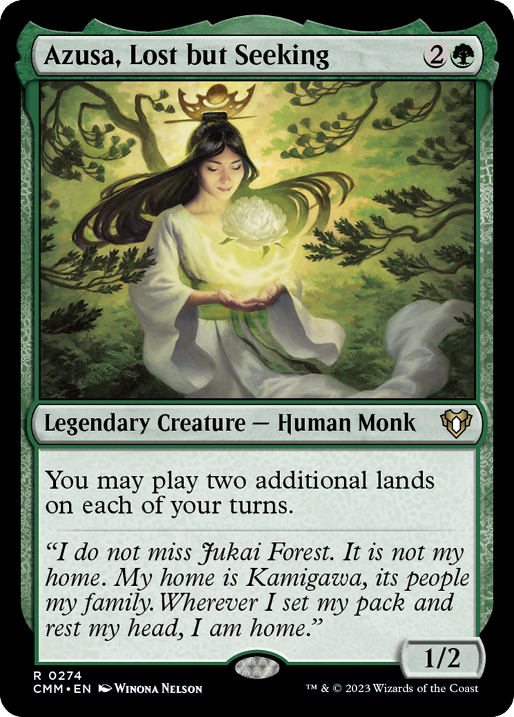 Azusa, Lost but Seeking (CMM-274) (Foil)