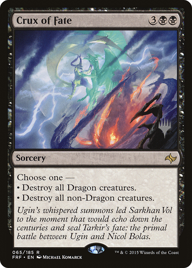 Crux of Fate (PPIKO-65P) (Foil)