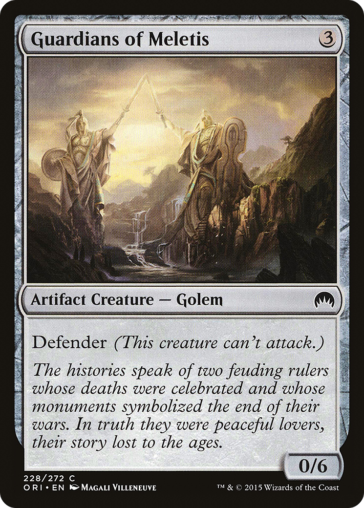 Guardians of Meletis (ORI-228) (Foil)