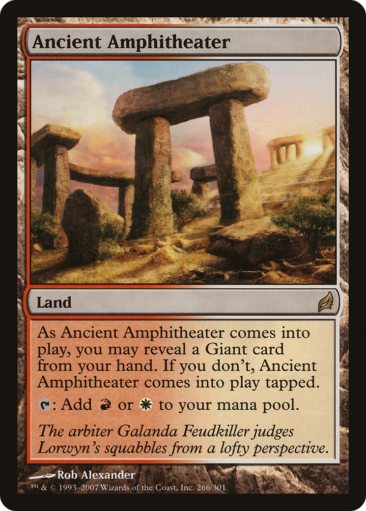 Ancient Amphitheater (LRW-266) (Foil)