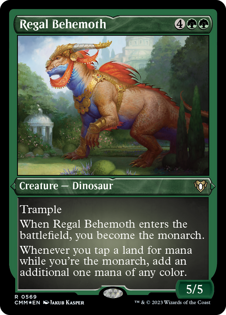 Regal Behemoth (CMM-569) (Etched Foil)