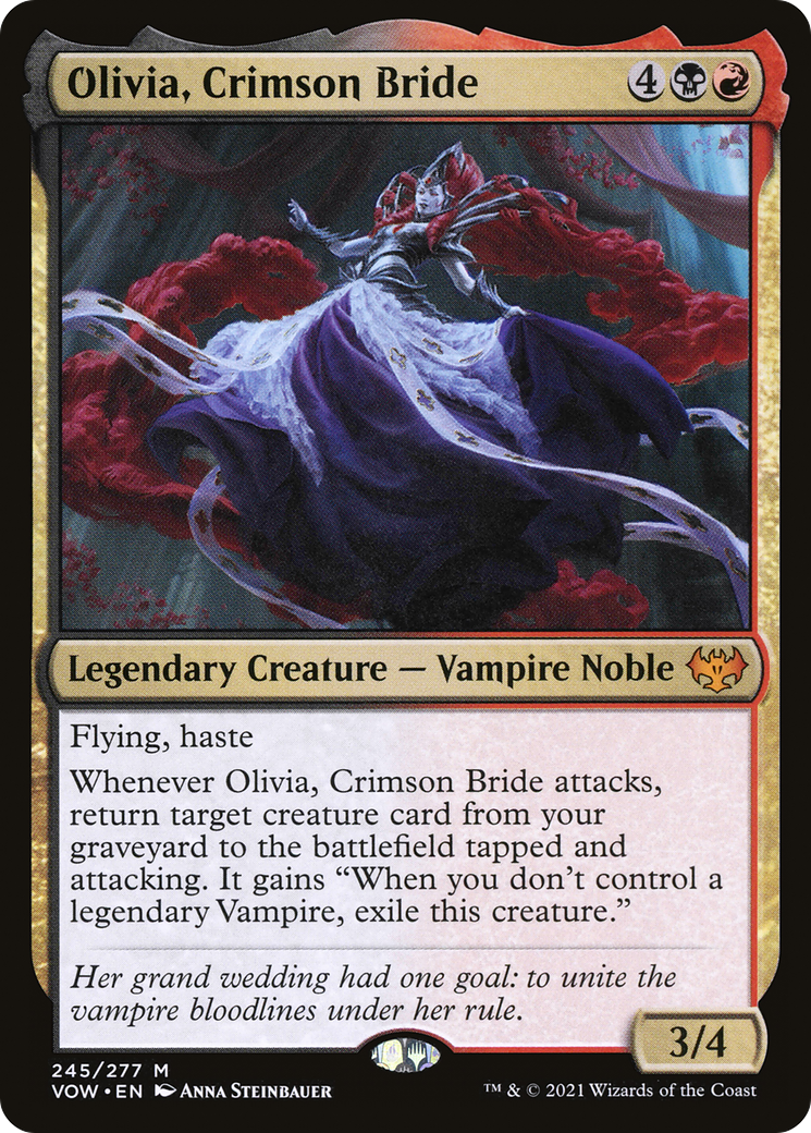 Olivia, Crimson Bride (VOW-245) (Foil)
