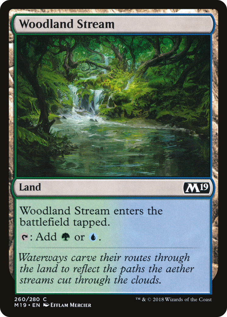 Woodland Stream (M19-260) (Foil)