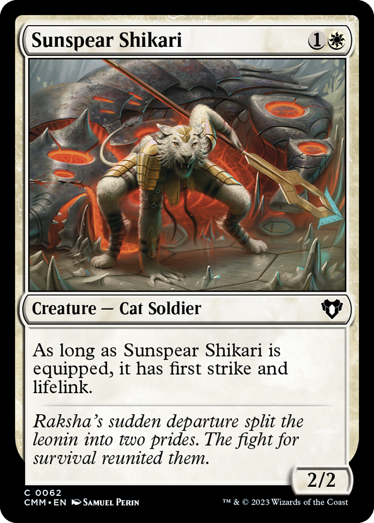 Sunspear Shikari (CMM-062) (Foil)