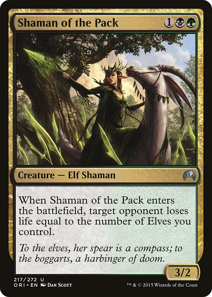 Shaman of the Pack (ORI-217) (Foil)