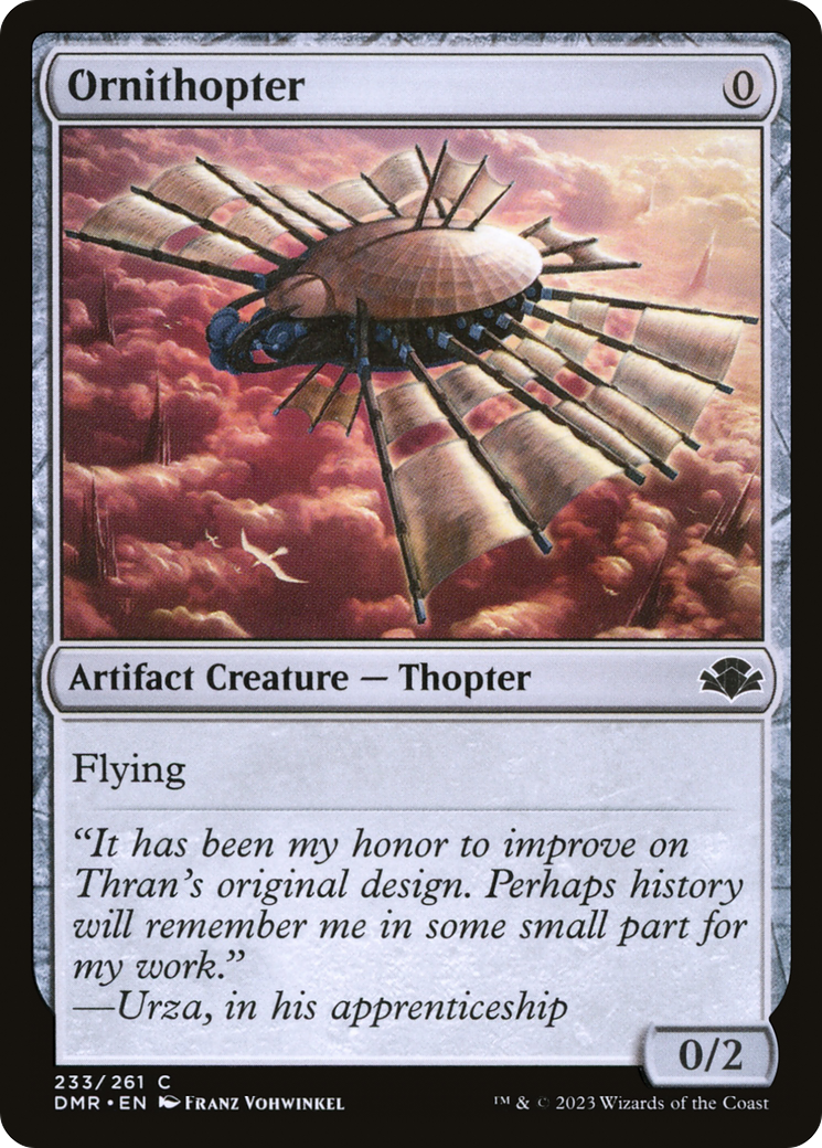 Ornithopter (DMR-233) (Foil)