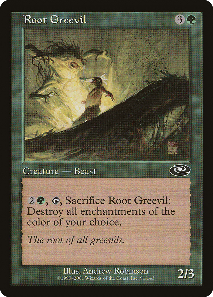 Root Greevil (PLS-091) (Foil)