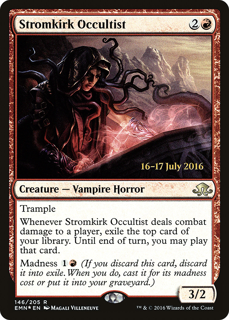 Stromkirk Occultist (PRE-146S) (Foil)