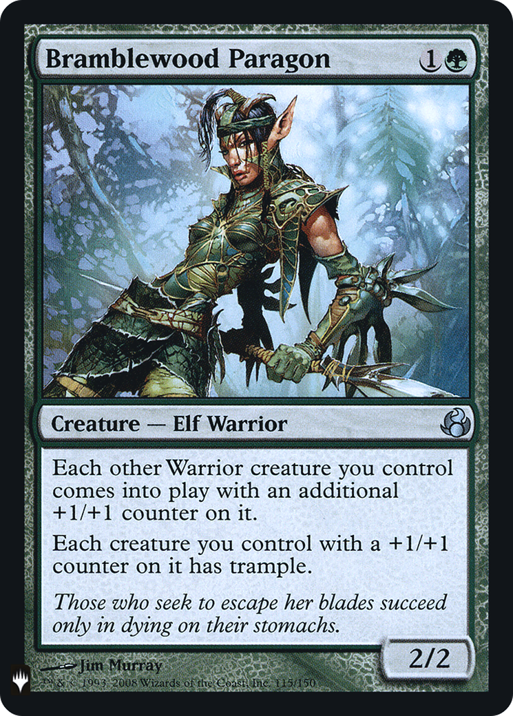 Bramblewood Paragon (LIST-MOR-115) (Foil)