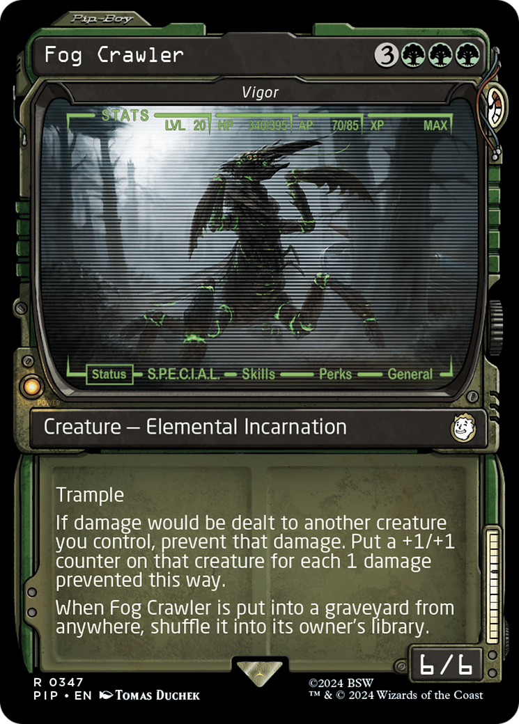 Fog Crawler / Vigor (PIP-347) (Showcase) (Foil)