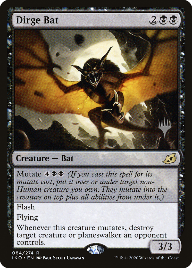 Dirge Bat (PPIKO-84P) (Foil)