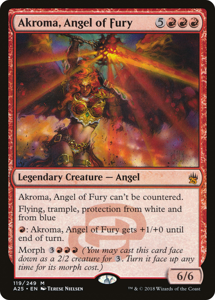 Akroma, Angel of Fury (A25-119) (Foil)