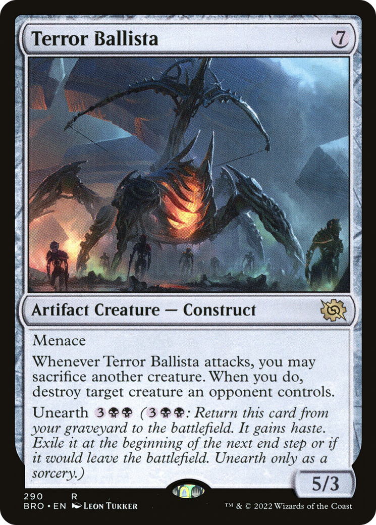 Terror Ballista (BRO-290) (Foil)