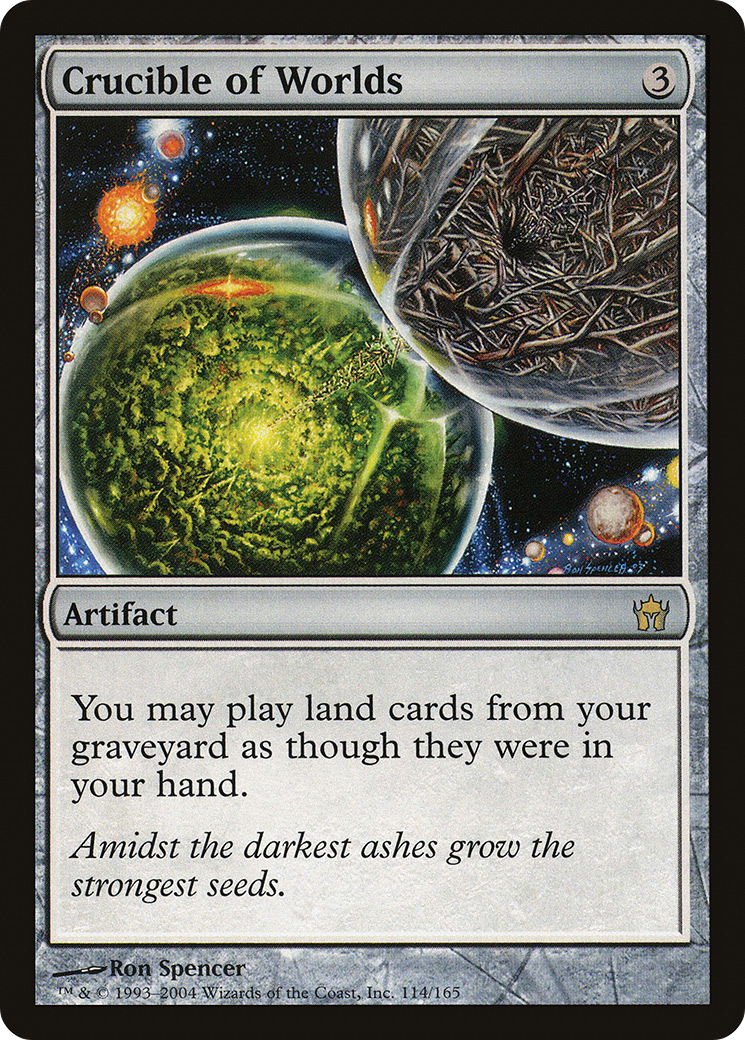Crucible of Worlds (5DN-114) (Foil)