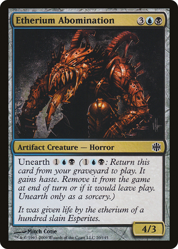 Etherium Abomination (ARB-020) (Foil)