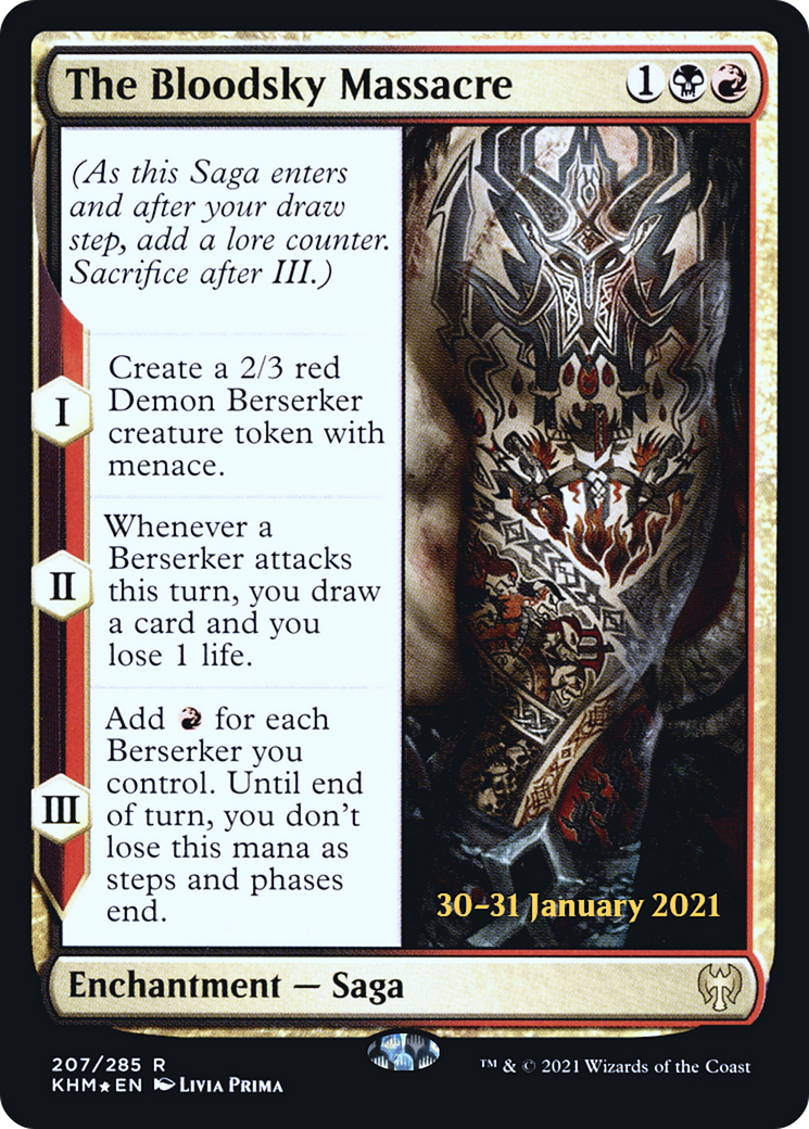 The Bloodsky Massacre (PRE-207S) (Foil)