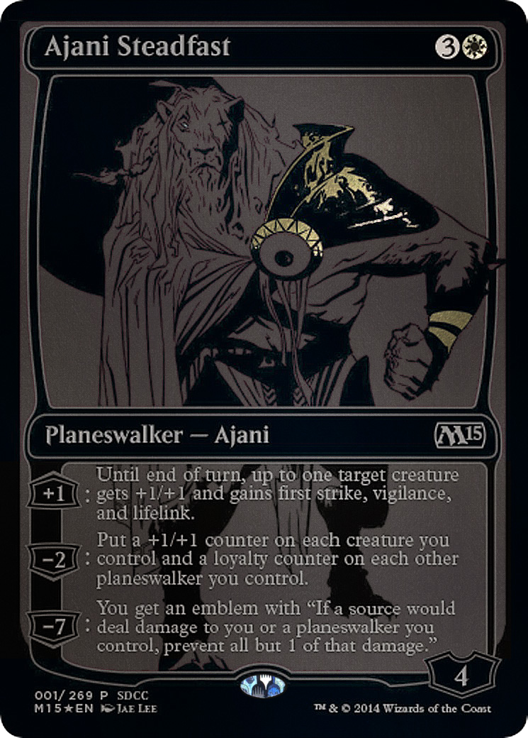 Ajani Steadfast (MEDIA-001) (Foil)