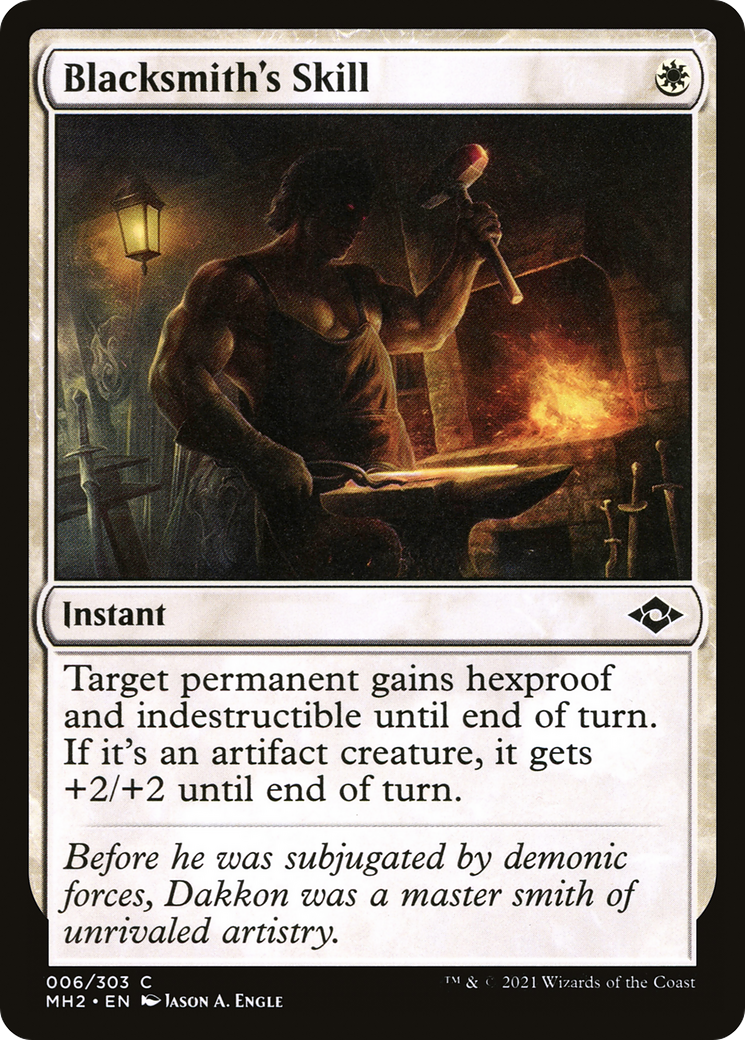 Blacksmith's Skill (MH2-006) (Foil)