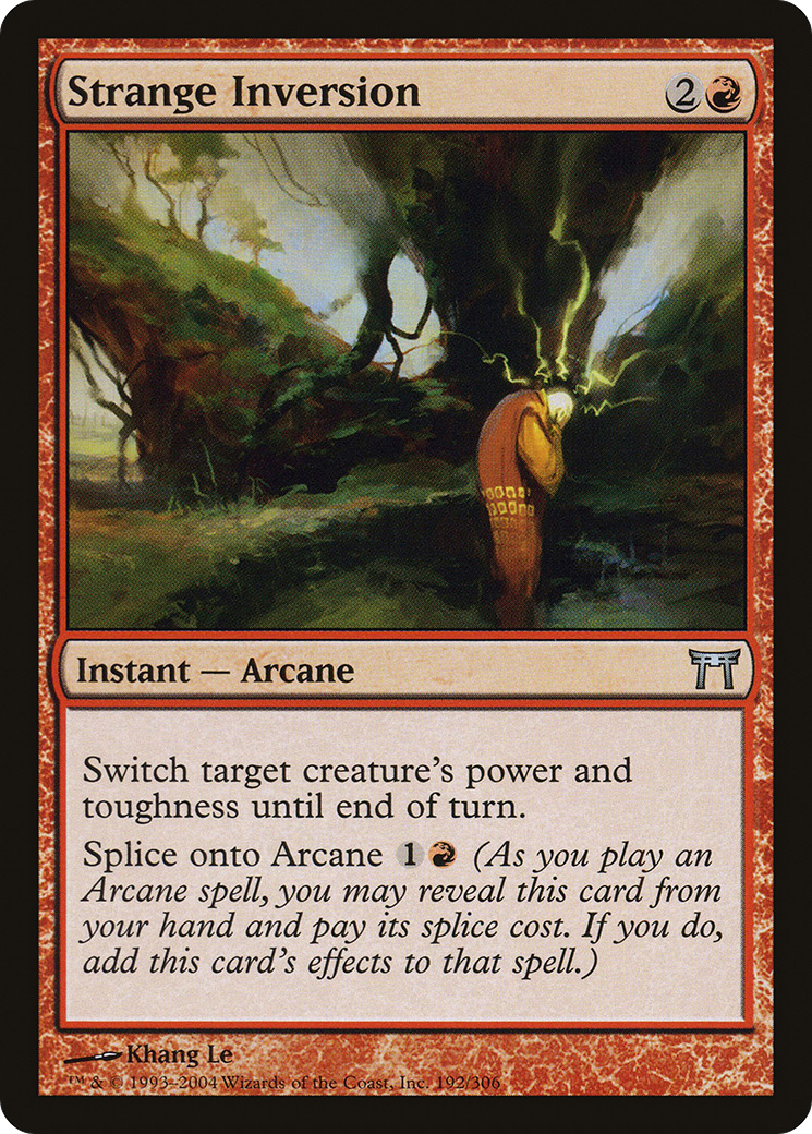Strange Inversion (CHK-192) (Foil)