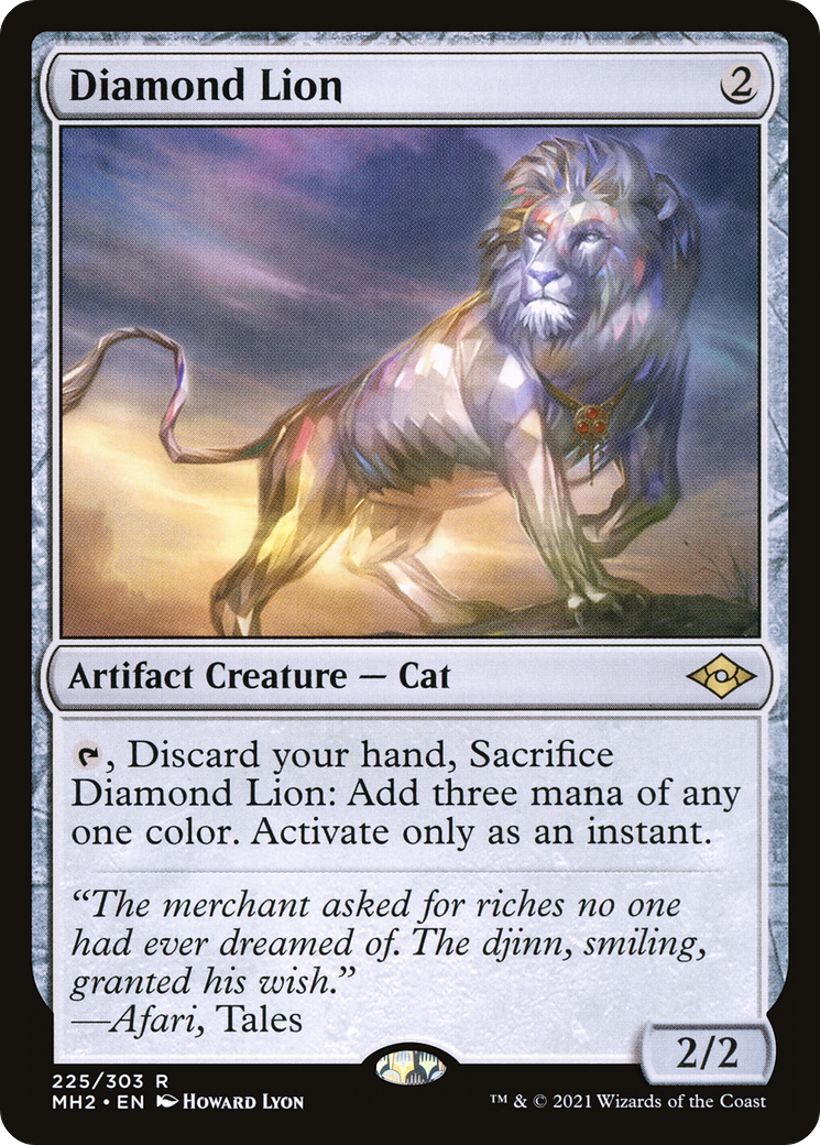 Diamond Lion (MH2-225) (Foil)