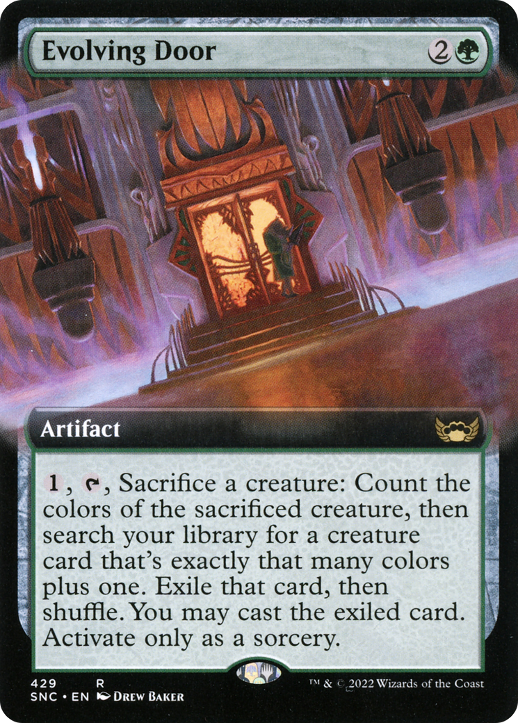 Evolving Door (SNC-429) (Extended Art) (Foil)
