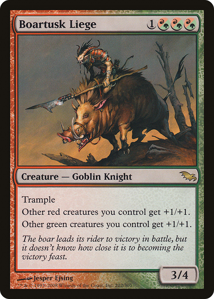Boartusk Liege (SHM-202) (Foil)