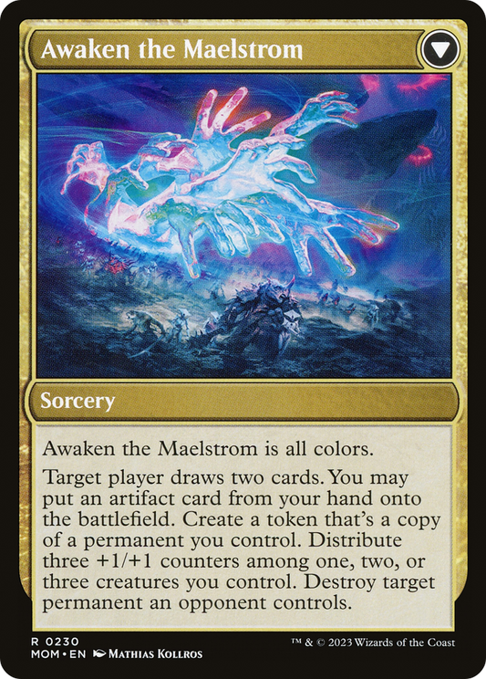 Invasion of Alara // Awaken the Maelstrom (MOM-230) (Foil)