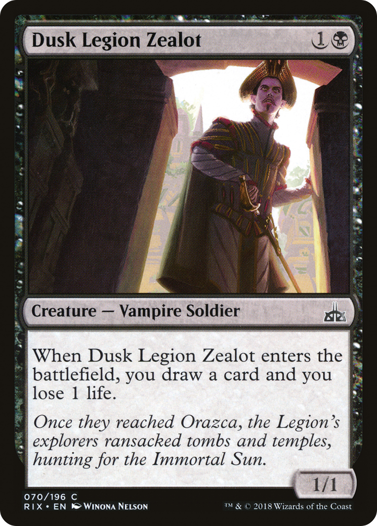 Dusk Legion Zealot (RIX-070)