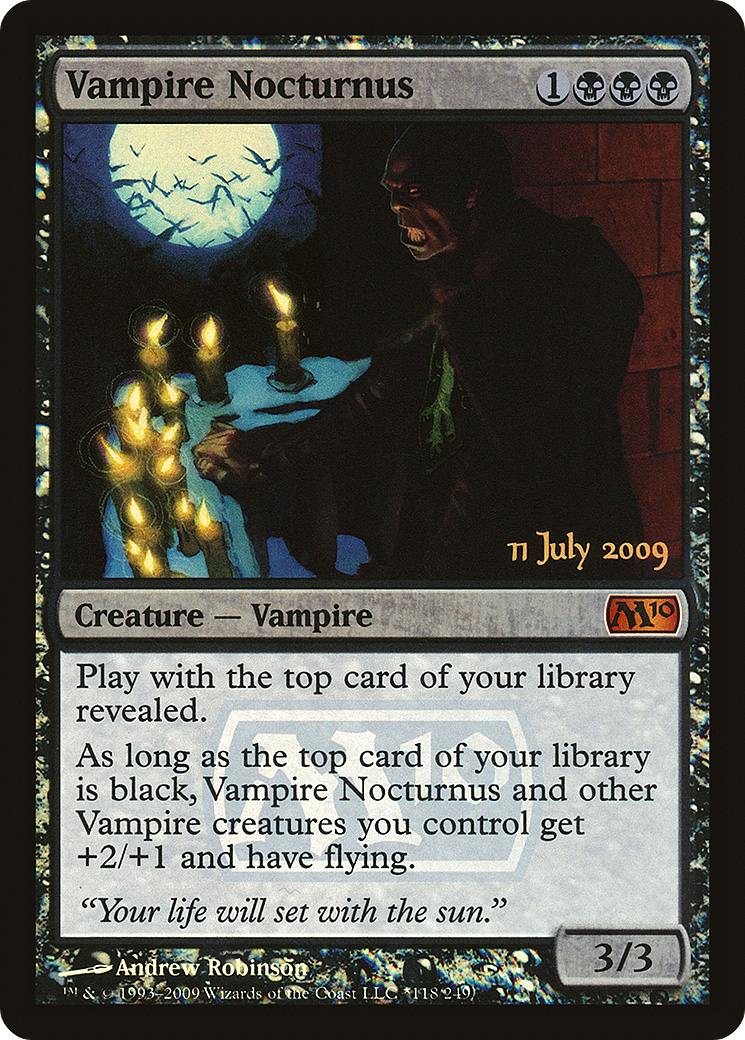 Vampire Nocturnus (PRE-118★) (Foil)