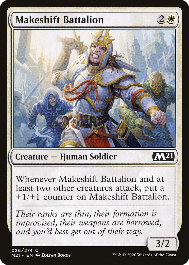 Makeshift Battalion (M21-026) (Foil)