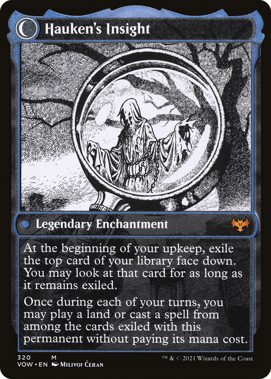 Jacob Hauken, Inspector // Hauken's Insight (VOW-320) (Showcase) (Foil)
