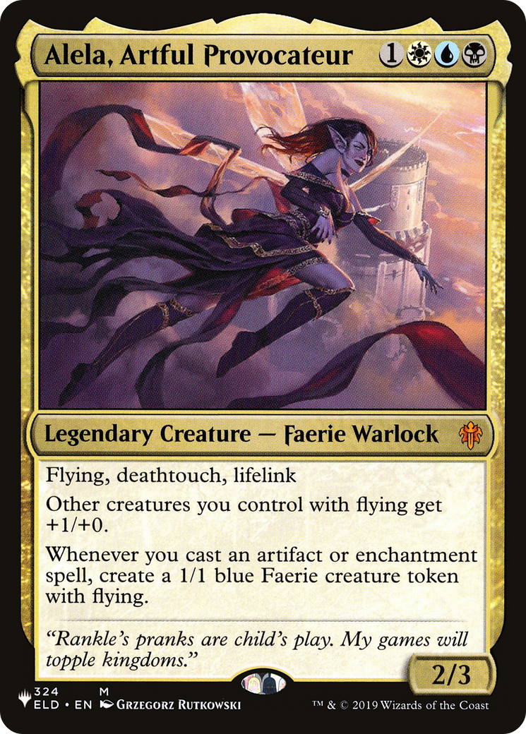 Alela, Artful Provocateur (LIST-ELD-324)