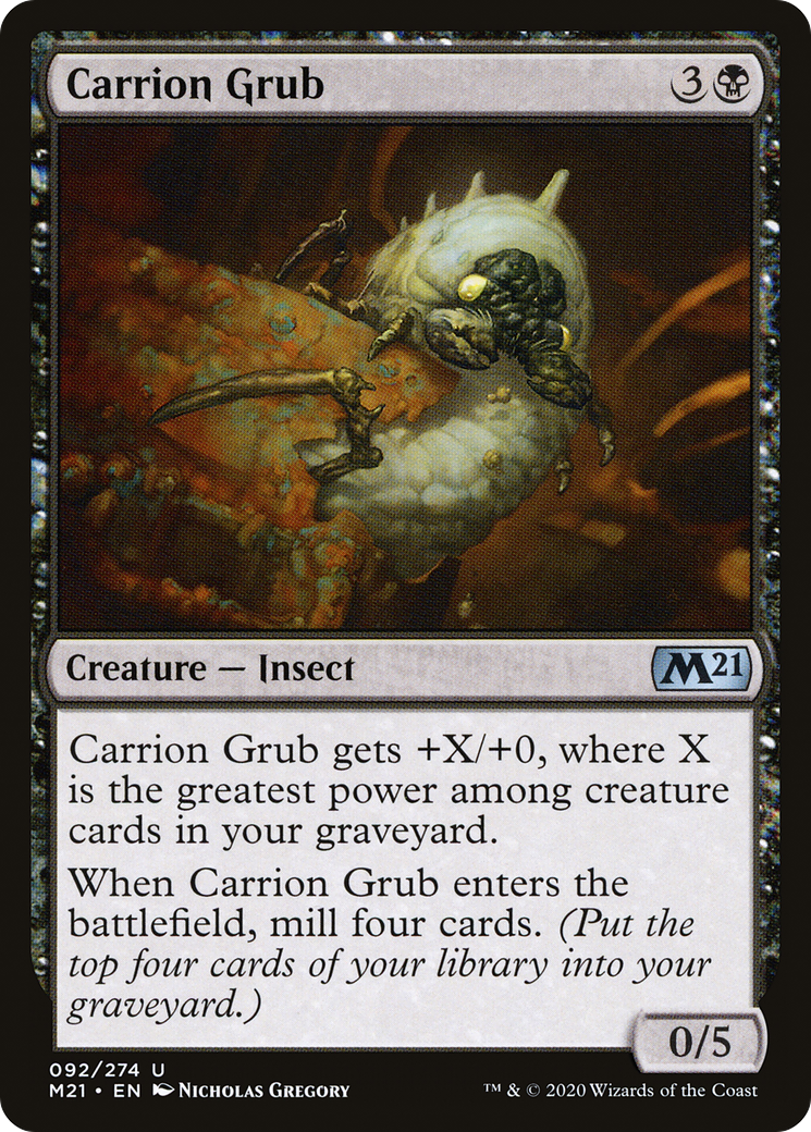 Carrion Grub (M21-092) (Foil)