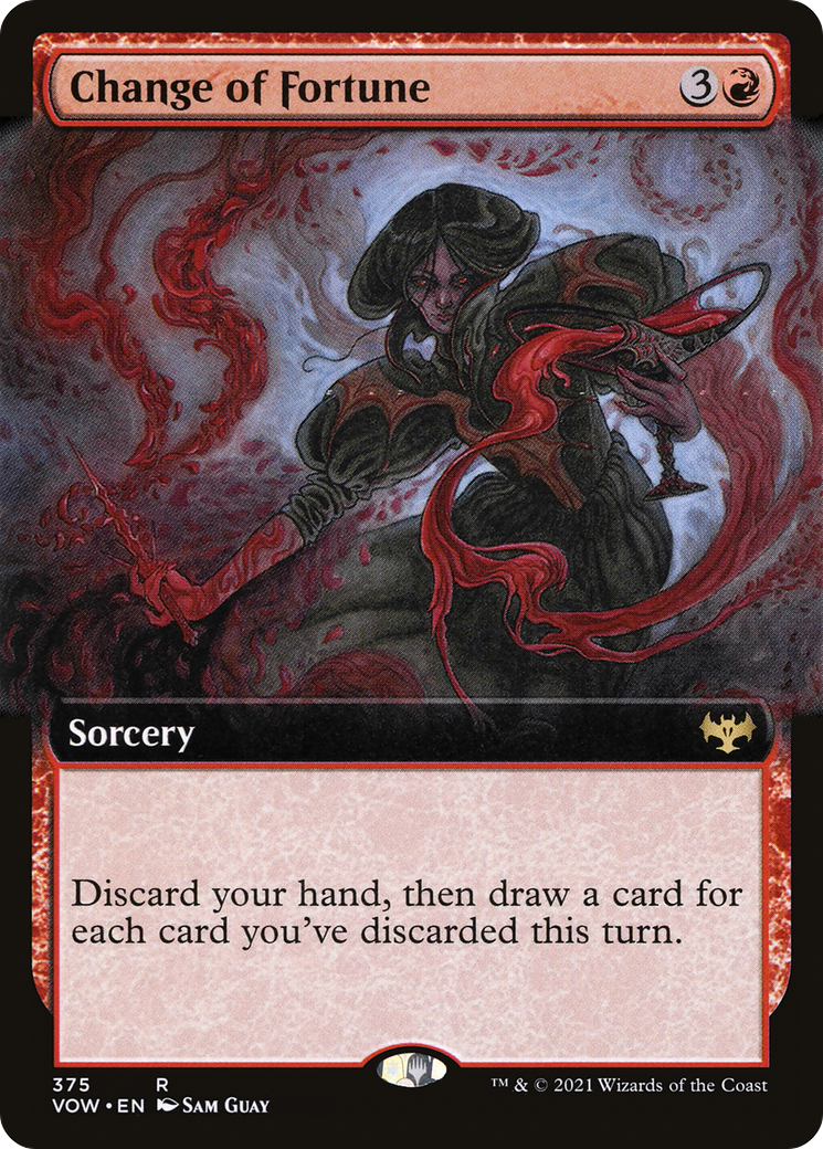Change of Fortune (VOW-375) (Extended Art) (Foil)