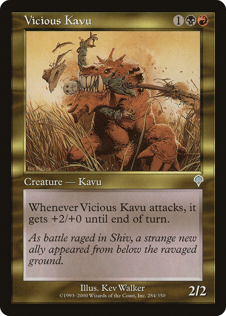 Vicious Kavu (INV-284) (Foil)