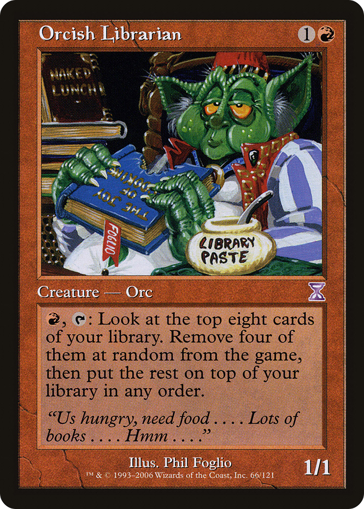 Orcish Librarian (TSB-066) (Foil)