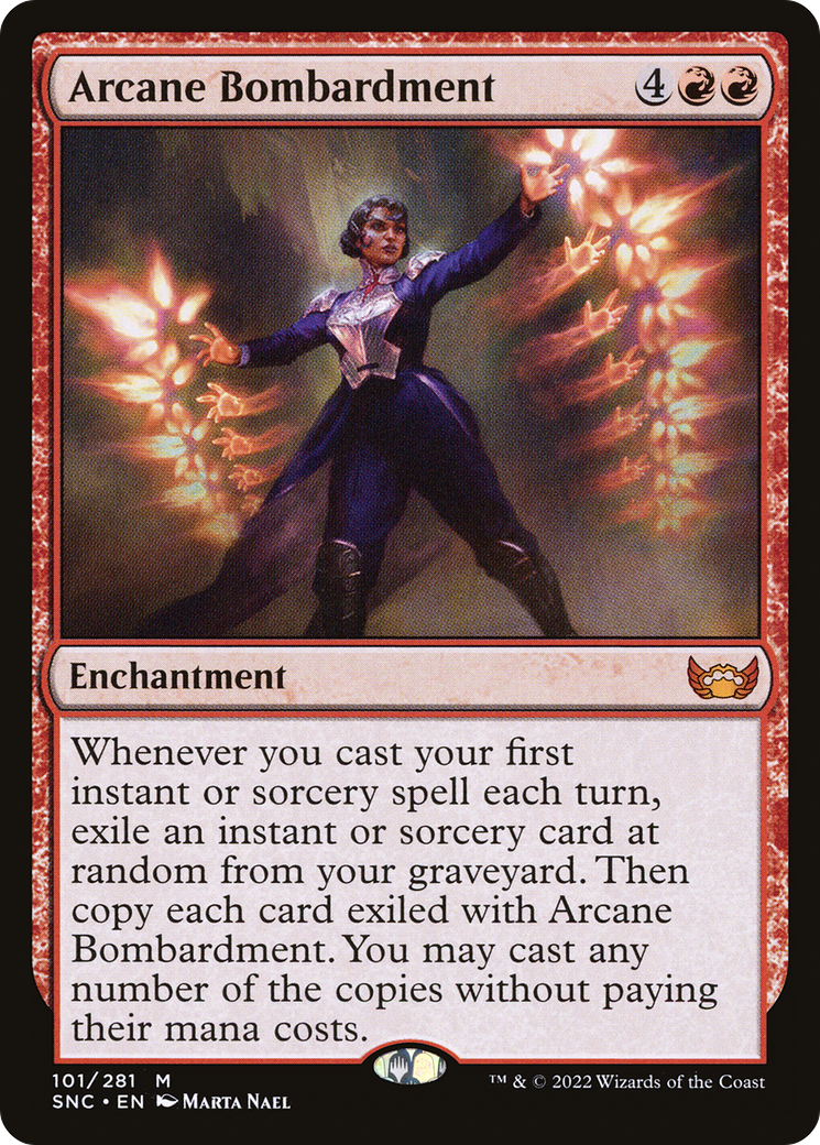 Arcane Bombardment (SNC-101) (Foil)
