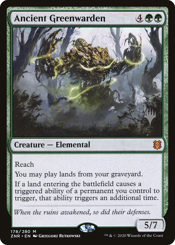 Ancient Greenwarden (PPZNR-178P)