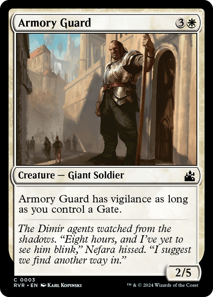 Armory Guard (RVR-003) (Foil)