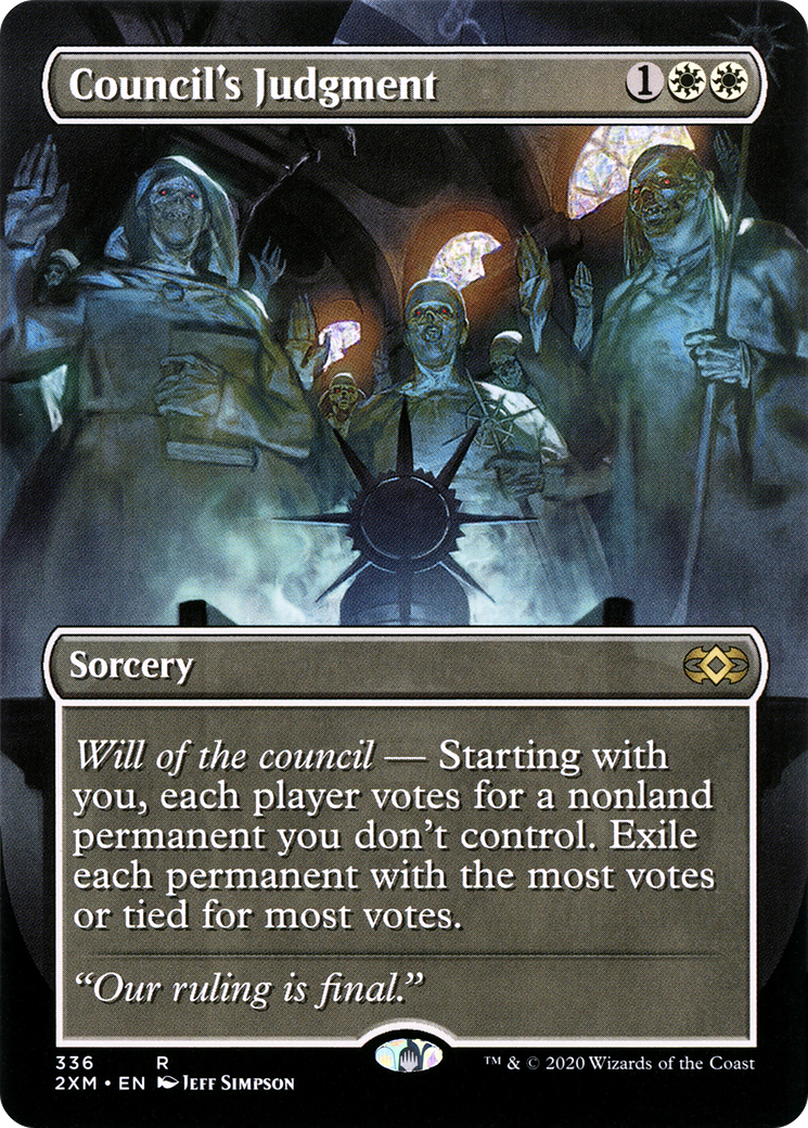 Council's Judgment (2XM-336) (Borderless) (Foil)