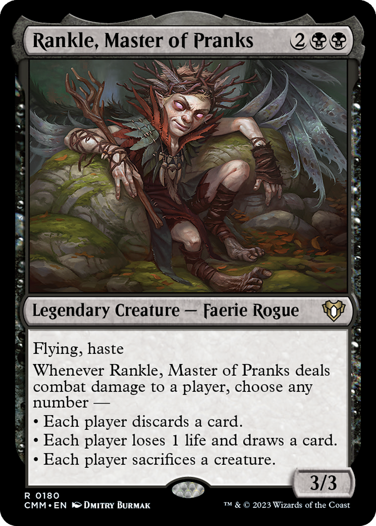 Rankle, Master of Pranks (CMM-180) (Foil)