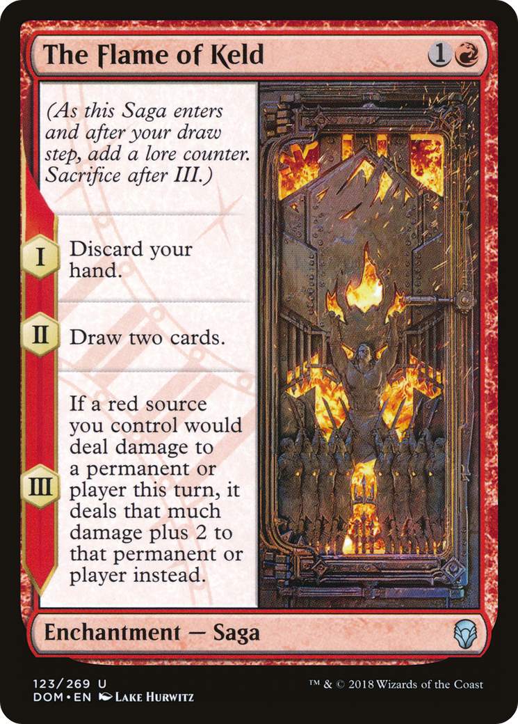 The Flame of Keld (DOM-123) (Foil)