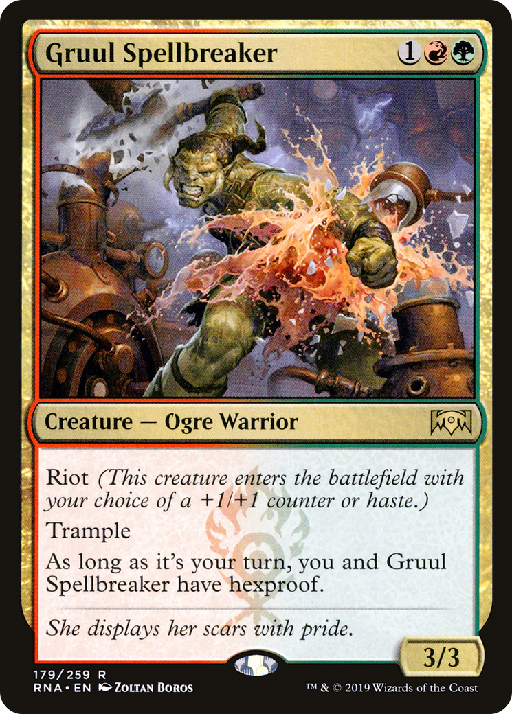 Gruul Spellbreaker (RNA-179) (Foil)