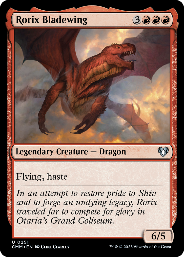 Rorix Bladewing (CMM-251) (Foil)