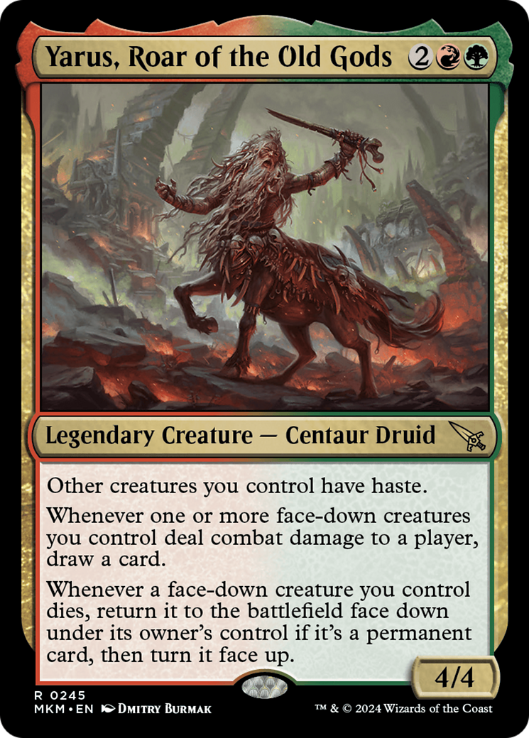Yarus, Roar of the Old Gods (MKM-245) (Foil)