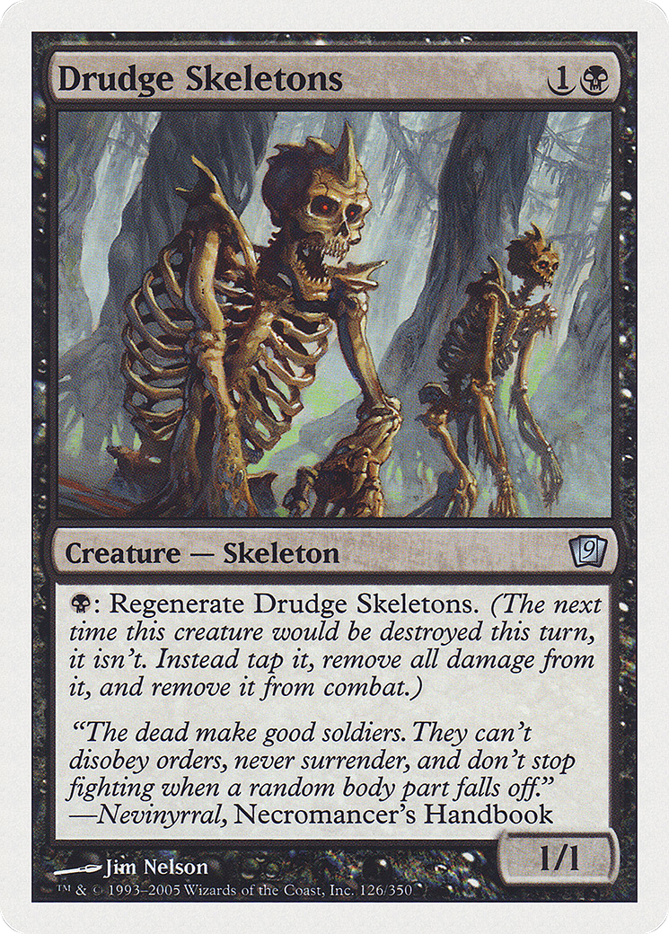 Drudge Skeletons (9ED-126★) (Foil)