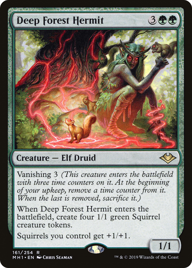 Deep Forest Hermit (MH1-161) (Foil)