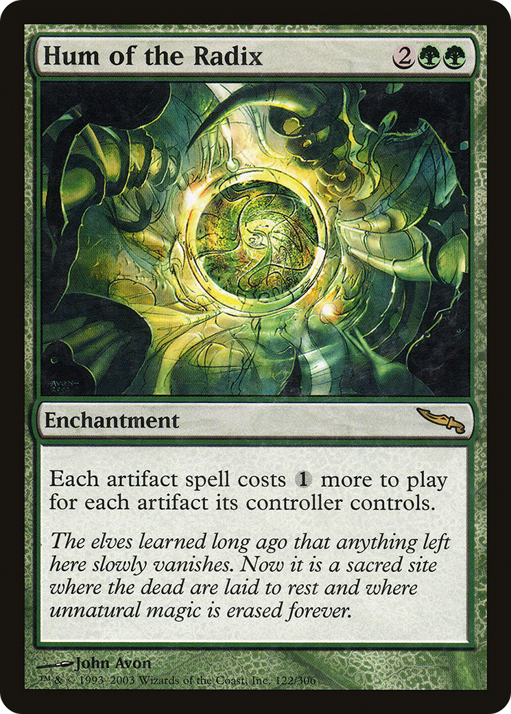 Hum of the Radix (MRD-122) (Foil)